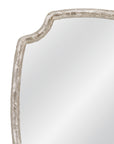 Wishing Stone - Wall Mirror - Antique Silver