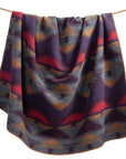 Gila - Twin Wool Blend Blanket - Multi Color