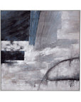 Yuma Canvas Art - Gray