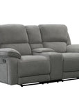 Hooper - Console Loveseat, Manual Recline