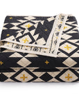 High Desert - King Reversible Quilt Set Set of 3 - Black