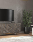 Commerce And Market - Layers Credenza - Dark Gray