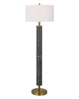 Summit - Rustic Floor Lamp - Black