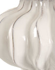 Wrenley - Ridged Table Lamp - White