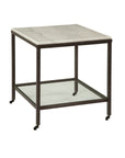Whitman - Square End Table - White