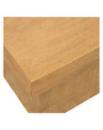 Padula - Large End Table - Light Oak