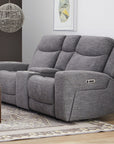 Ridge - Power Reclining Loveseat With Console And Power Headrests