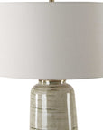 Strata - Tan Glaze Table Lamp
