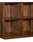 Elon - Bunching Short Bookcase - Dark Brown