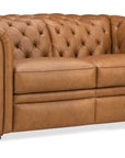 MS - Glover Power Reclining Loveseat With Power Headrest - Brown