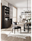 Curata - Upholstered Chair - Dark Gray