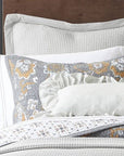 Abbie - Full/Queen Western Paisley Reversible Quilt Set Set of 3 - Gray