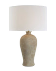 Torres - Textured Ceramic Table Lamp - Brown
