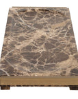 Marble Crest - Tray - Light Brown