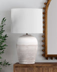 Goshen - Table Lamp - Distressed White