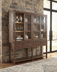 Driftwood - Display Sideboard - Worn Saddle
