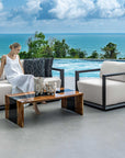 Esti - Outdoor Pillow - Onyx