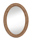 Rope - Wall Mirror - Light Brown