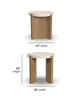 Eclipse - Round End table