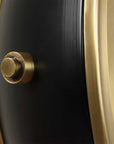 Velar - Modern Table Clock - Black / Gold