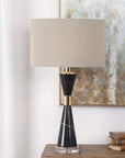 Alastair - Marble Table Lamp - Black