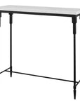 Bourges - Marble Console Table - White