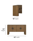 Lyra - Buffet - Light Brown