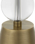Annily - Crystal Table Lamp - Brass
