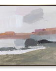 Westward - Framed Landscape Art - Black / Gold / Gray / Green / Orange / Purple / Red / White