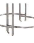 Hensley - Bunching End Table - Silver