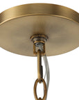 Aurelie - 9 Light Round Pendant - Brass