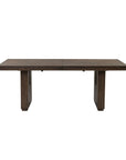Athens - Rectangular Dining Table - Chocolate Brown