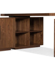 Elon - Two-Door Cabinet - Dark Brown