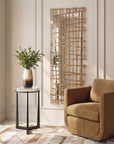 Golden Intersection - Mirrored Wall Decor - Brass