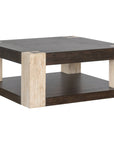 Harmony - Cocktail Table - Carbon Mindi / Blonde Acacia