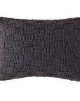 Chess Knit - Dutch Euro Pillow - Slate
