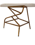 Bechamel - Coffee And End Table Set - White / Gold