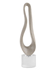 Oval Harmony - Sculpture - Gray