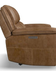 Beau Fabric Power Reclining Loveseat