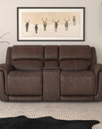 Beau Fabric Power Reclining Loveseat