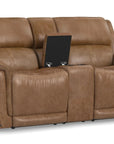 Beau Fabric Power Reclining Loveseat