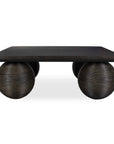 Kasson - Sphere Leg Coffee Table - Black