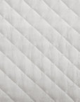 Mystic Stripe - King Cotton Gauze Quilt Set Set of 3 - Coral