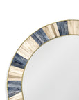Keena - Wall Mirror - Blue