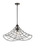 Whirlwind - 1 Light Indoor-Outdoor Pendant - Dark Bronze