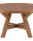 Ella - Round Dining Table - Light Brown