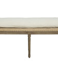 Milton - Bench - Beige / Light Brown