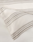 Prescott - King Duvet Cover Set (Set of 3) - Taupe