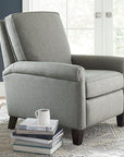 Thompson Panel Arm Accent Chair, Stationary or Swivel Glider