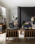 Big Sky - Entertainment Console - Light Brown / Dark Gray